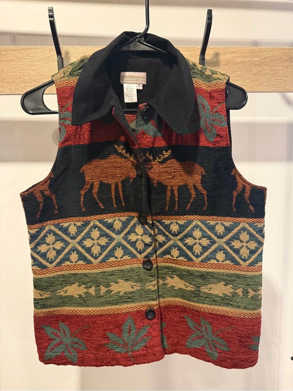 Vintage Coldwater Creek fall vest!
